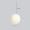 Kumo Japanese Paper Pendant Light