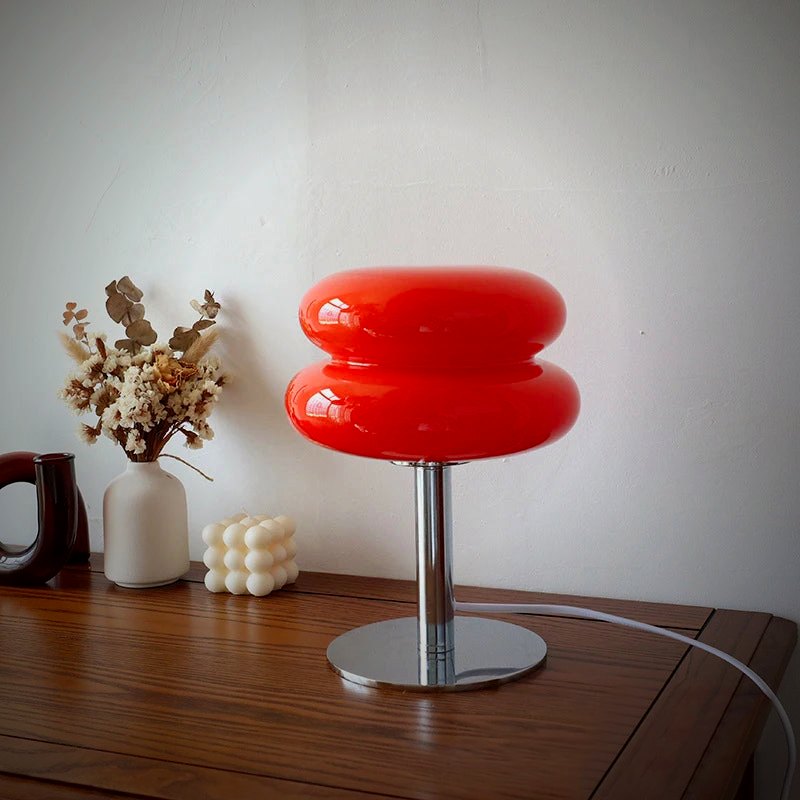 Ambra Glass Dome Table Lamp