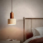 The Stone Pair Travertine Pendant Set