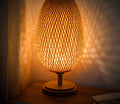 Willow Woven Bamboo Table Lamp